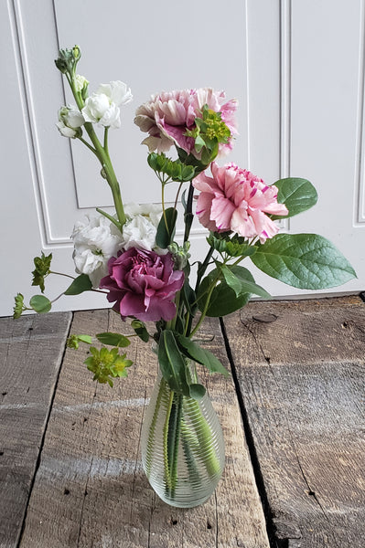 Carnation Bud Valentines Vase